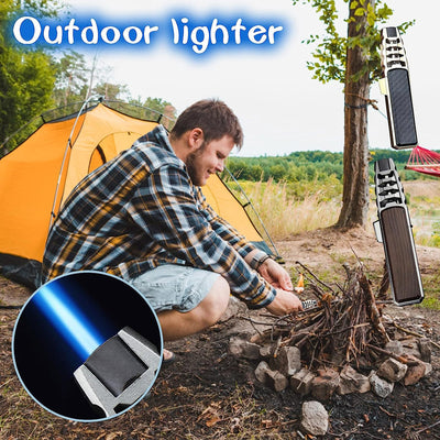 Camping jet flame lighter