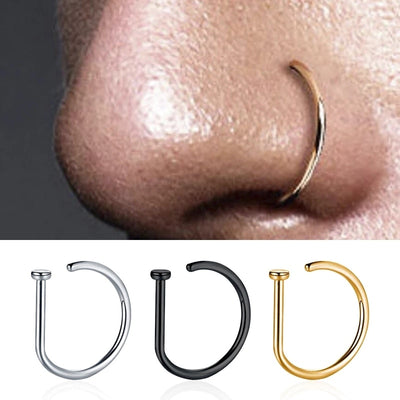 Fake Piering Nose Ring