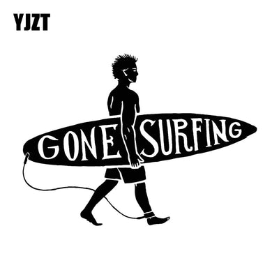 Surfing Guy Sticker