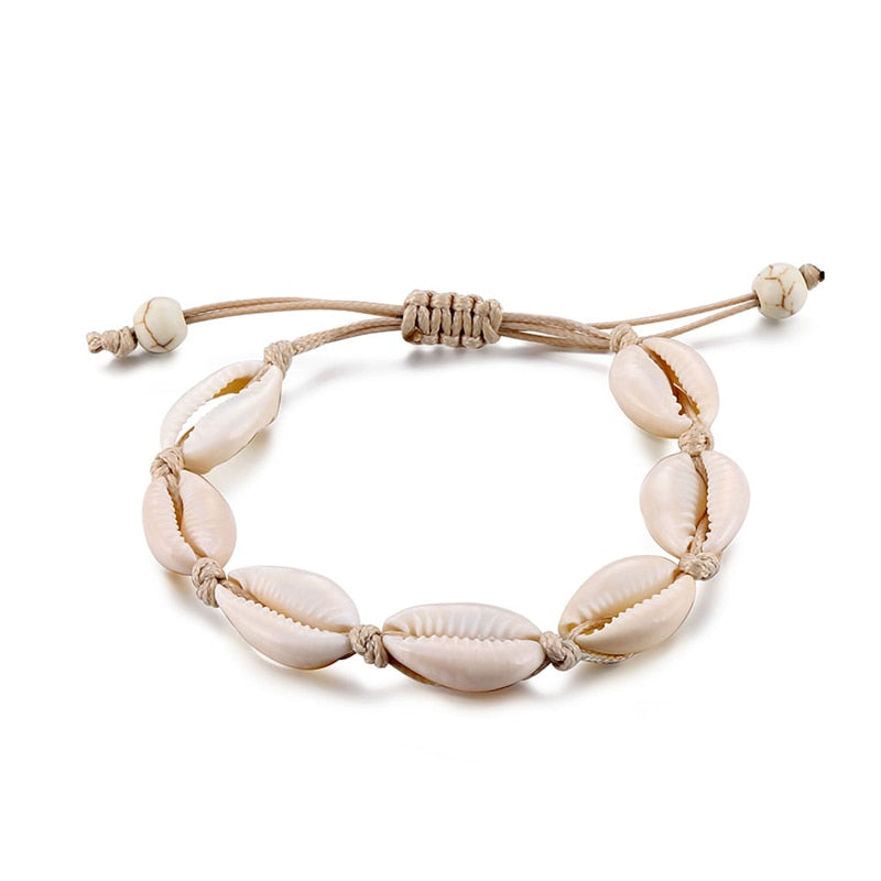 Bohemian Shell Anklets