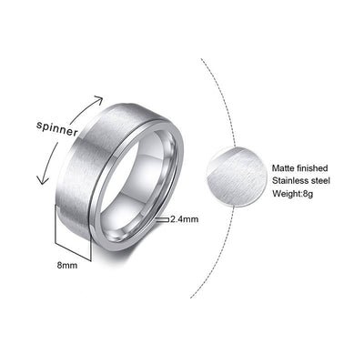 Stress Release spinner Ring