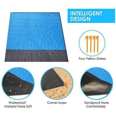 Water & sand proof Pocket Beach Blanket