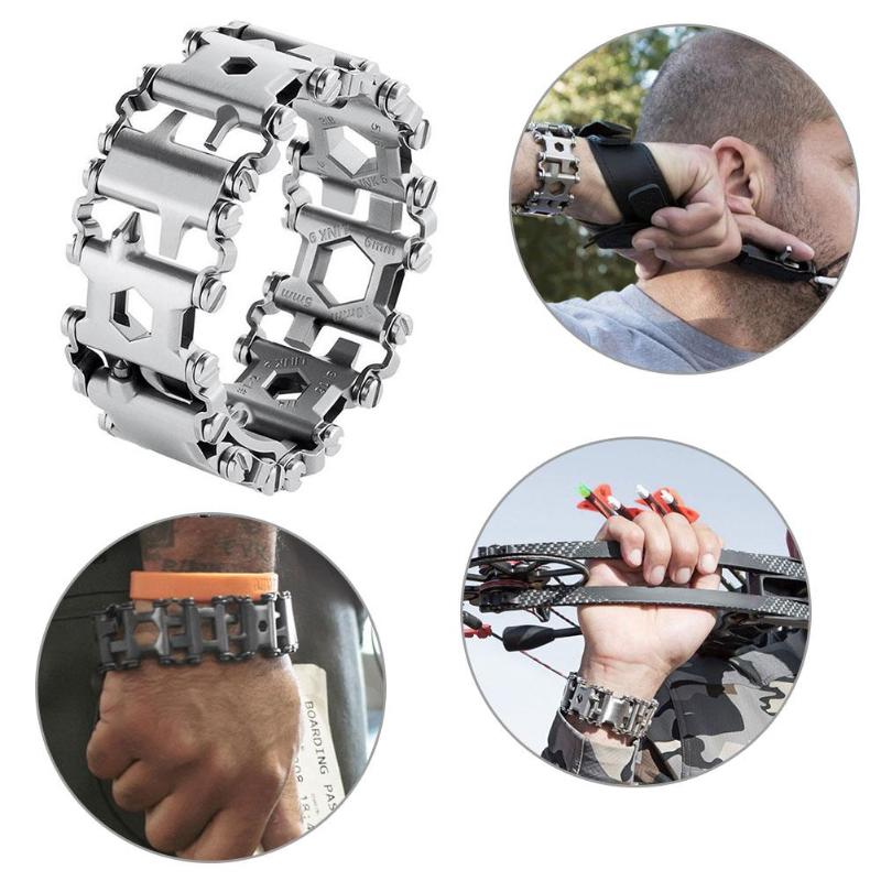 29 IN 1 MULTI-TOOL STAINLESS STEEL BRACELE