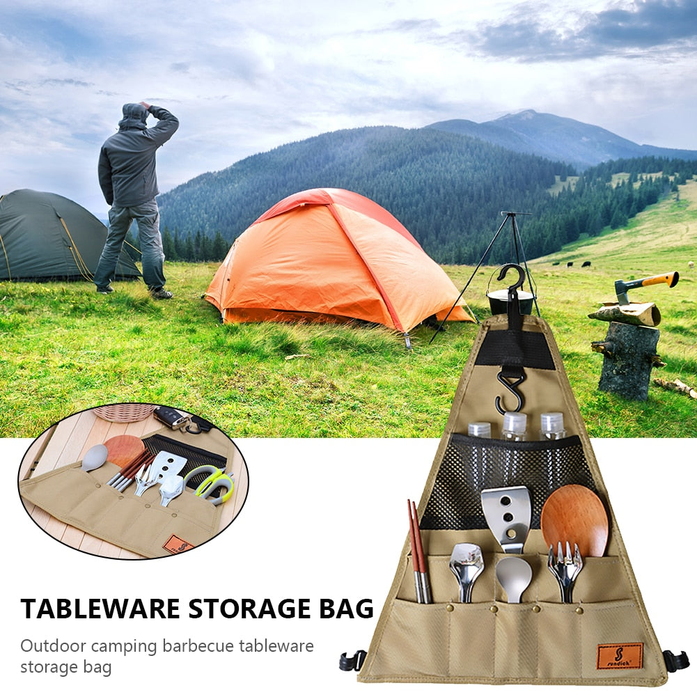 PORTABLE RACK WITH STORAGE BAG HOOKS