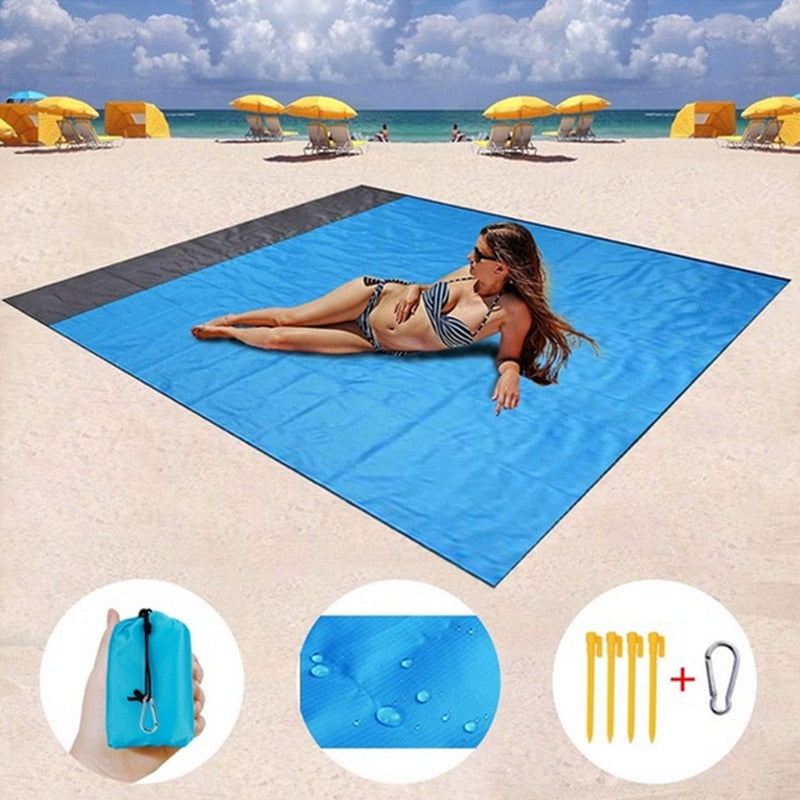 Water & sand proof Pocket Beach Blanket