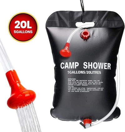 OUTDOOR SOLAR SHOWER BAG