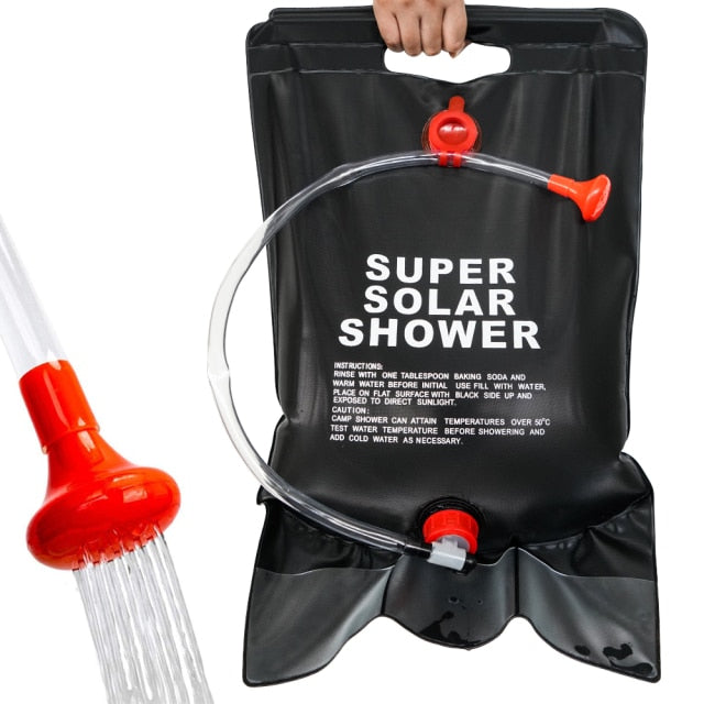 OUTDOOR SOLAR SHOWER BAG