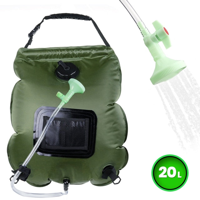 OUTDOOR SOLAR SHOWER BAG