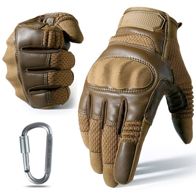 LEATHER FULL FINGER GLOVES